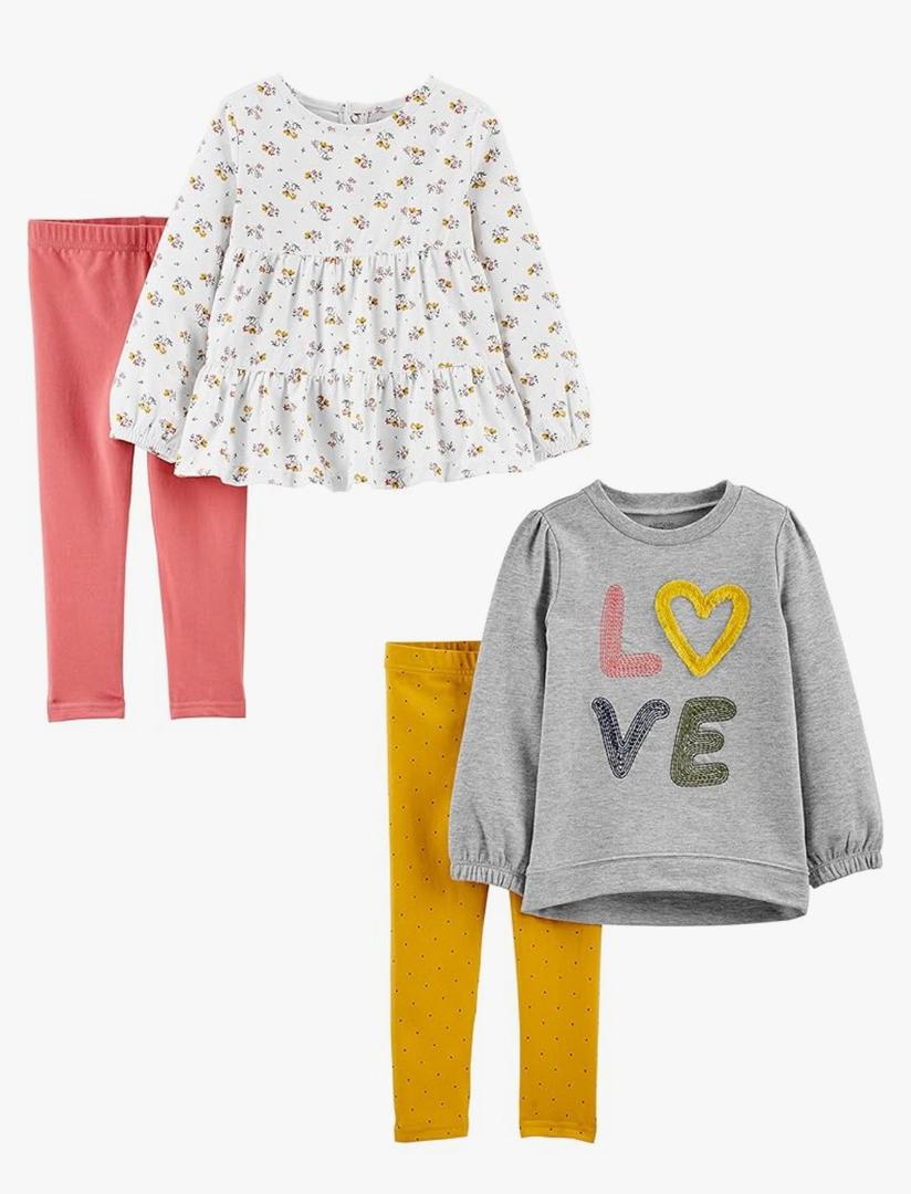 Simple Joys by Carter's girls 3piece Playwear Set