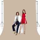 Beige Photo Backdrop for Photoshoot Beige Background for Photography Photo Backdrop Curtain for Party 10 x 10 FT