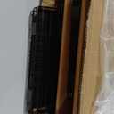 2 Set Large Stackable Wire Basket with Bamboo Tops & Tag- Pantry Organizer and Storage Bins, Kitchen Counter Cabinet Shelf Countertop Under Sink Organizing for Food Snack Produce Onion Potato Bread