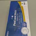 Art3d 102-Piece Peel and Stick Wall Tile for Kitchen Backsplash, Bathroom, Fireplace, 3in.  6in. Stick on Subway Tile, Glossy White