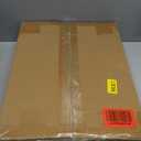 IRCPEN Adjustable End Table, Small Tray Side Table, Drink Table for Small Spaces, Pedestal Nightstand for Living Room, Bedroom, Sofa Couch, Rustic Brown ET-009BR