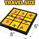 Gamie Magnetic Board Travel Games for Kids, Includes 12 Retro Fun Games - 5" Compact Design, Individually Boxed Travel Essentials for Kids Road Trip/Airplane/Camping, Stocking Stuffers for All Ages