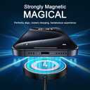 Wireless Charger for Samsung Magnetic Wireless Phone Charger for Android | 15W Magnet Fast Charging Pad for Samsung Galaxy S26/S25 Ultra/S24/Z Fold Flip 8 7 6 Google Pixel 10 Pro, USB A/C Charge Port