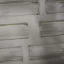 Trxvxo 48 PCS White Pillar Candles (2''X3,4,6) and Glass Cylinder Vases(2.6''X5,6,8),Hurricane Candles,Perfectly Sized for use as a Centerpiece Candle Decoration on Wedding Tables!