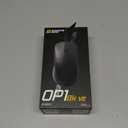 End Game Gear OP1 8K v2 49.5g Lightweight Wired Gaming Mouse for Right Handed, Kailh GX Main Button Switches, PixArt PAW3395U Optical Sensor, 30,000 DPI, 8000Hz Scrutation Rate, Black