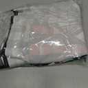 Christmas Tree Skirt Buffalo Plaid Xmas Tree Skirts Mat Rustic Vintage Farmhouse Christmas Decoration for Merry Christmas Holiday Party Indoor Outdoor (Black and White Buffalo Plaid, 48in)