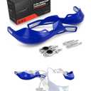 JFG RACING Dirtbike Handguards,7/8" and 1 1/8" Handle Bar Motorcycyle Hand Guards Accessories Universal for YZ YZF WR TTR 125 250 230 450 Electric Dirt Pit Bike ATV Motocross Enduro-Blue