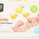 365 by Whole Foods Market, Soft & Gentle Newborn Diapers with Wetness Indicator, Ultra-Absorbent, Hypo-Allergenic, 36 Count