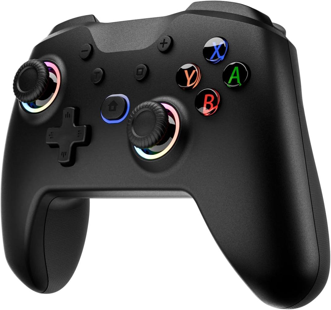 Wireless Switch Controller for Switch/Lite/OLED Controller, Switch Controller with a Mouse Touch Feeling on Back Buttons, Extra Switch Pro Controller with Wake-up,Programmable, Turbo Function