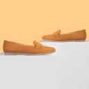 MUSSHOE Pointed Toe Women FlatsSlip-on Loafers ShoesComfortable Dressy Casual Business Office Ballet Flats for Working Women Aged 25-45 All Seasons (Brown)