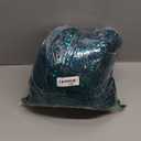 Ikerenwedding Sparkly Prom Dress Glitter Sequin Feather Split Pageant Celebrity Gala Evening Dress Lake Blue US22W