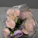 MARTINE MALL 4 Packs Peonies Artificial Flowers, Pinkish-Purple Artificial Peonies, Silk Peonies Flowers Fake Peonies Artificial Flowers Peonies Bouquet for Centerpiece Table Wedding Party Home Decor