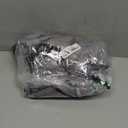 BRKURLEG Grey Dog Winter Coat, Cozy Winter Dog Jackets, Small Dogs Coat with Harness, Onesie Body Warm Puppy Jacket, Pet Reflective Windproof Cold Weather Jackets, Puppy Four-Legged Puffer Coats, XL