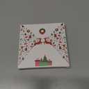 Nativity Christmas Decorations, 3.5 Inch Ceramic Religious Christmas Ornament, Christmas Tree Ornaments, Christian Gifts for Kids, Religious Gifts for Women, Xmas Gifts for Mom, Merry (Birth of Jesus)