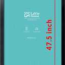 LaVie Home 24 x 48 Picture Frame, Large Poster Frame with High Definition Plexiglass, Horizontal or Vertical Wall Gallery Poster Frames Suitable for Photos, Artworks, Posters,Puzzle, Black 1pc