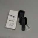 Saillong 2 Pack Ceiling Fan Remote Control Holder with Screws Wall Mount Fan Remote Bracket (Black)