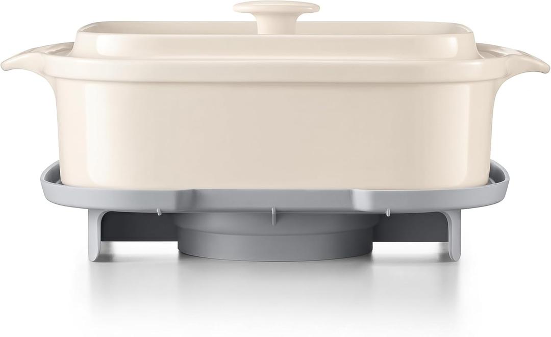 BUYDEEM A515 Ceramic Steam Pot for G52 G553 G563 G67 Steamer, 3QT, White