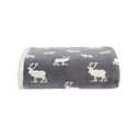 Eddie Bauer - Throw Blanket, Brushed Fleece & Plush Sherpa Bedding, Blanket for Couch & Bed (Elk Stance Grey, 50" x 60")