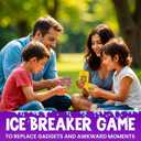 QUOKKA Family Conversation Cards Game - Break The Ice Game for Kids and Families - Icebreaker Cards with 500+ Questions - Family Games for Kids 8-12 - Perfect for Family Night I Premium Version