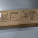Coavas Frosted Glass Window Privacy Film, Static Cling, Clear 23.6"x157.5"