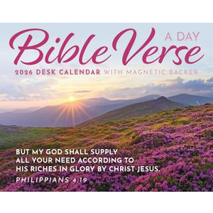 2026 Bible Verse a Day Mini Box Calendar