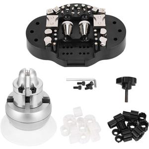 Ball Vise Engraving Setting Tool, 360-DEGREE Rotation Professional Ball Vise with Base Attachment Block, Jewelry Engraving Vise Engraver Tool for Stone Setting, Small Engravings & Other Precision Work