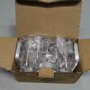 TAILI Sponge Holder for Kitchen Sink with Strong Suction Cup, Rustproof Aluminum Sink Caddy for Sponges, Removable Sponge Holder, Dish Brush for Scraper - Silver