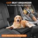 Shademax Car Seat Organizer for Chevrolet Traverse 2018-2025 2026 Accessories Traverse Backseat Storage Box Car Console Organizer for Kids Toys Baby Supplies Dog Toys Snack Organizer Travel Storage