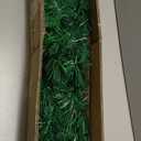 Juegoal 5 ft Pre-Lit Artificial Christmas Tree, Lighted Optical Fiber Xmas Trees with RGB Color Changing LED Lights, Snowflakes & Top Star, Festive Party Holiday Fake Multicolored Tree with Metal Legs (Green)