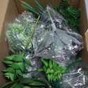 Anoak Artificial Succulent Plants - 16 Pcs Set Faux Succulents Unpotted Fake Succulent Plants, Premium Crafting DIY Floral Decor for Home Garden Office Party (High Realistic)