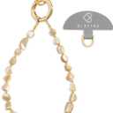 Shell Beaded Phone Wrist Strap Beaded Lanyard for Smartphone Wristlet Strap Phone Bracelet Wrist Lanyard Wristband (Irregular)