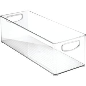 InterDesign 6 in. H x 5 in. W x 16 in. D Stackable Storage Bin