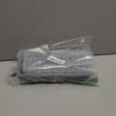 Ice Cube Tray 4 Pack, Easy-Release & Flexible 56 pcs Silicone Ice Cube Trays with Spill-Resistant Removable Lid, Stackable Ice Trays with Covers for Freezer, Cocktail (Black Gray)