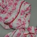 Pajamas for Womens Set Summer 2 Pece Pjs Matching Shorts Set Loungewear Palm Sleepwear for Beach Vacation, Holiday, Large
