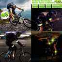 3 x Reflective Bands for Night Walking Reflective Arm Bands Reflective Bands for Outdoor Cycling, Hiking, Jogging, Motorcycle Riding or Running