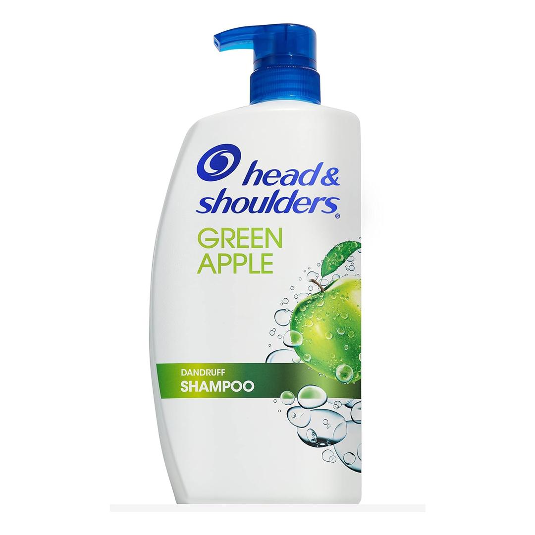 Head and Shoulders Green Apple 2-in-1 Anti-Dandruff Shampoo + Conditioner 32.1 Fl Oz (Packaging May Vary)