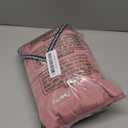 iBuddy Dog Winter Coat for 2X- Large Dogs, Easy on XXL Dog Snow Jacket Velcro Waterproof Pet Puffer Clothes with Harness Hole Adjustable Reflective Quilted Pet Cold Weather Vest for Girl Female (Pink)