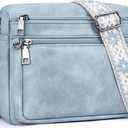 ATERITSSI Crossbody Purses for Women Trendy,Vegan Leather Crossbody Bags,Cell Phone Camera Shoulder Handbags with Card Slots