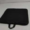 Gel Seat Cushion for Long Sitting With handle-Large & Thick & Soft & Breathable-Gel Cushion for Wheelchair, Gel Chair Cushion for Hip Pain, Gel Seat Cushion for Office Chair (Black, 17 x 15 inches)