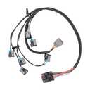 JDMON Fuel Injector Wiring Harness Compatible with 2001-2003 Chrysler Town & Country/Voyager, Dodge Caravan/Grand Caravan 3.3L/3.8L V6 - Replaces OEM 911-089, 4868408AC, 4868408AD