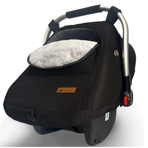  Car Seat Cover for Babies Winter - Baby Car Seat Covers Universal Cold Weather Shield, Warm and Cozy Carseat Covers Canopy Water Resistant for Baby Protection Car Seat Covers for Infant Car Seat