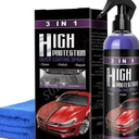 Pack of 15 Newbeeoo Car Coating Spray, High Protection 3 in 1 Spray, 3 in 1 High Protection Quick Car Ceramic Coating Spray, 3-in-1 High Protection Car Spray