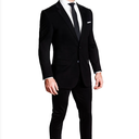 Men's Suit Black M