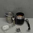 Maestri House Milk Frother, Variable Temp and Froth Thickness DualFro 600 Milk Frother Steamer, 21OZ Smart Touch Control Milk Warmer, Dishwasher Safe, Memory Function for Latte&Hot Chocolate (Black)