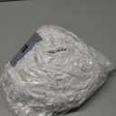 B-COOL White Tablecloth Rectangle 60 x102 Inches for Christmas Party Rosette Table Cloth Party Table Decor Satin Floral Fabric for Baby Shower Home Wedding Decorations