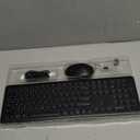 Wireless Keyboard and Mouse Combo, RGB Backlit, Rechargeable & Light Up Letters, Full-Size, Soft Typing, Sleep Mode, 2.4GHz Quiet Keyboard Set for Mac, Windows, Laptop, PC, Trueque KM42Pro (Black)