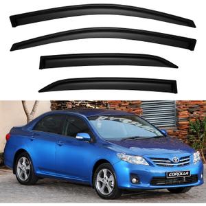 Window Visors Rain Guards for Toyota Corolla 2009-2013 Sedan