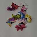 10 Pcs Hawaiian Beach Tropical Faux Flower Hair Accessories - Hair Clips, Pins, Barrettes for Women, Girls, Wedding Party, Bridal