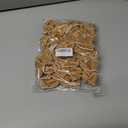 26 Pcs Gold Small Velvet Bows Decorations Vintage Christmas Ornaments for Christmas Tree Gift Wrapping Wreath Table Fireplace Garland and Xmas Party (Brown)