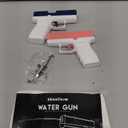 2 Pack Water Guns Squirt Guns Water Soaker Gun Water Blaster for Summer Long Range Shooting Games Outdoor Toys Water Blaster Pistol for Boys Girl Kids Adults, Pink and Blue, CY001